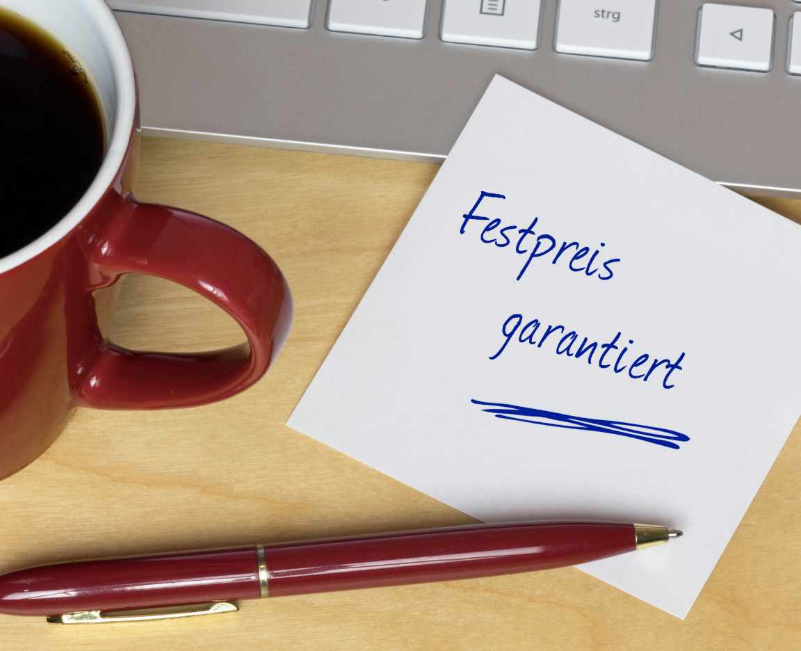 Festpreis garantiert